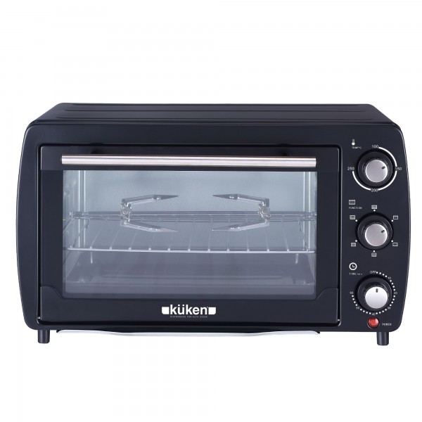 Horno Eléctrico Kuken Deluxe 18L 1200W - Diseño Compacto y Elegante
