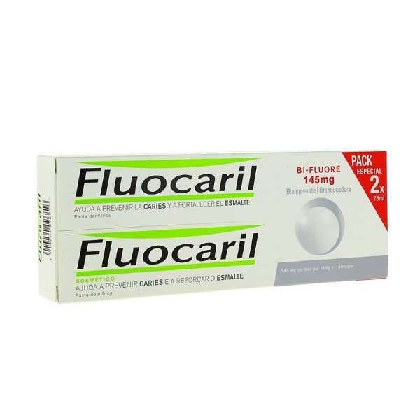 FLUOCARIL BI-FLUORE 145MG PASTA BLANQUEADORA 2X75 ML PROMO