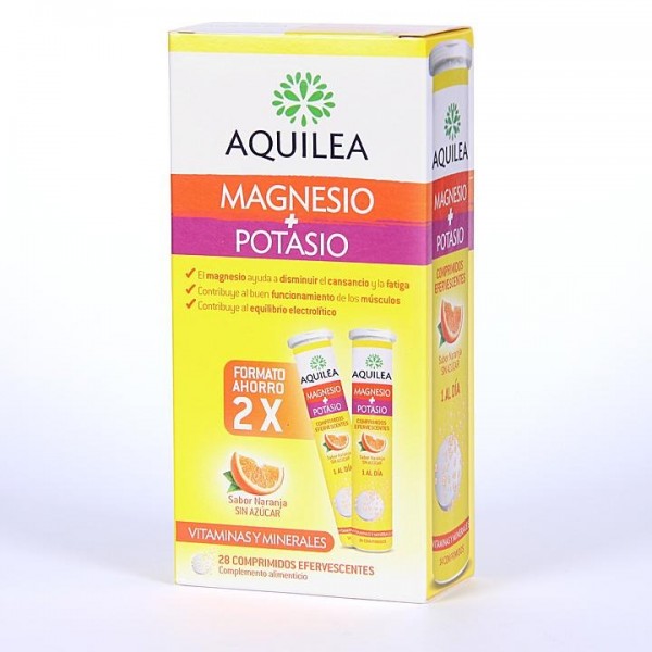 Aquilea Magnesio + Potasio: Energía, Recuperación Muscular y Bienestar Diario