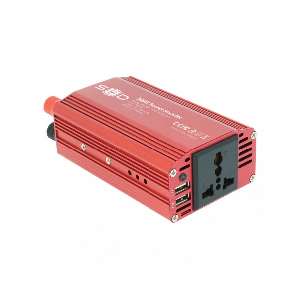 Power Inverter 300W - Convertidor de Energía Compacto y Eficiente
