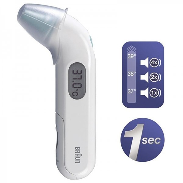 Braun Termometro de Oido Thermoscan 3 Irt3030