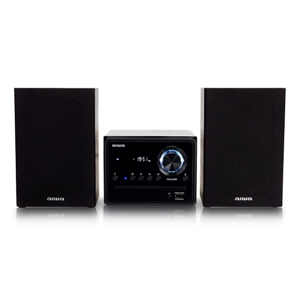 Aiwa msbtu-300 negra microcadena 20w / bluetooth