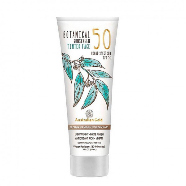 Australian gold ag botanical protector solar facial spf50 rich-deep 89ml