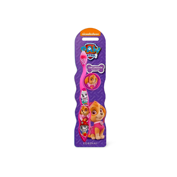 Cepillo Dental Infantil Paw Patrol Rosa – Diseño Divertido con Skye para Hábitos Saludables