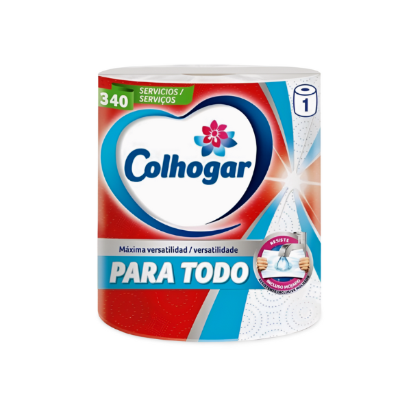 Colhogar Papel Multiusos 340 Servicios – Máxima Absorción y Resistencia para el Día a Día