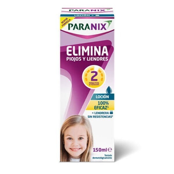 Paranix Elimina Piojos Y Liendres Locion 150 ml Lendrera