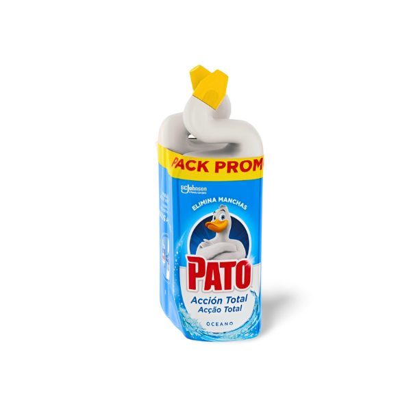 Pato WC Acción Total Océano 2x750ml  Promo- Limpieza Profunda y Fresca