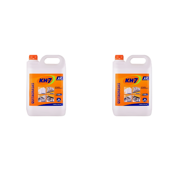 KH-7 Quitagrasas 5L - Pack de 2 Unidades para Limpieza Profunda