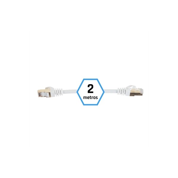 Iggual latiguillo cat7 sftp lszh 2 metros blanco