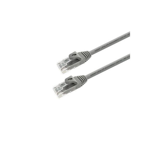 Aisens latiguillo rj45 lszh cat.6a utp gris 25cm