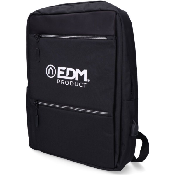 Mochila de oficina negra pierre delone