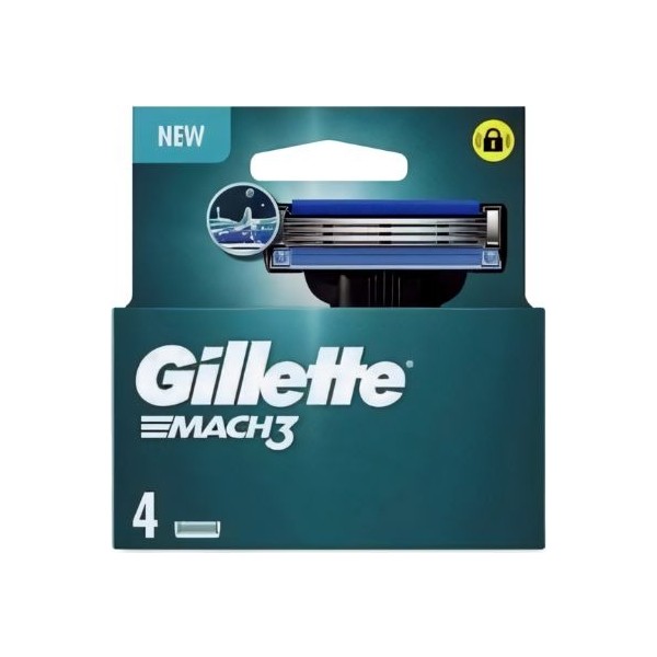 Gillette Match 3 recambio 4 uds