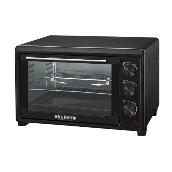 Horno Eléctrico Kuken Deluxe 18L 1200W - Diseño Compacto y Elegante