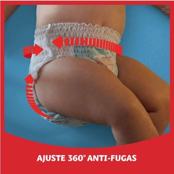 Dodot Pants Talla 4 (9-15 kg) – Pack Ahorro 3x33 Uds. con Ajuste 360° y Protección Antifugas